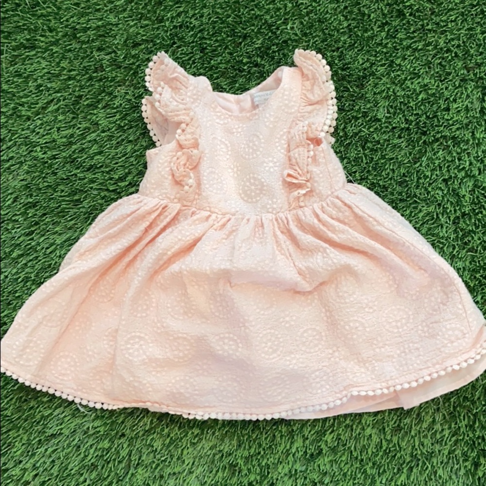 Beautifully detailed little girls dress